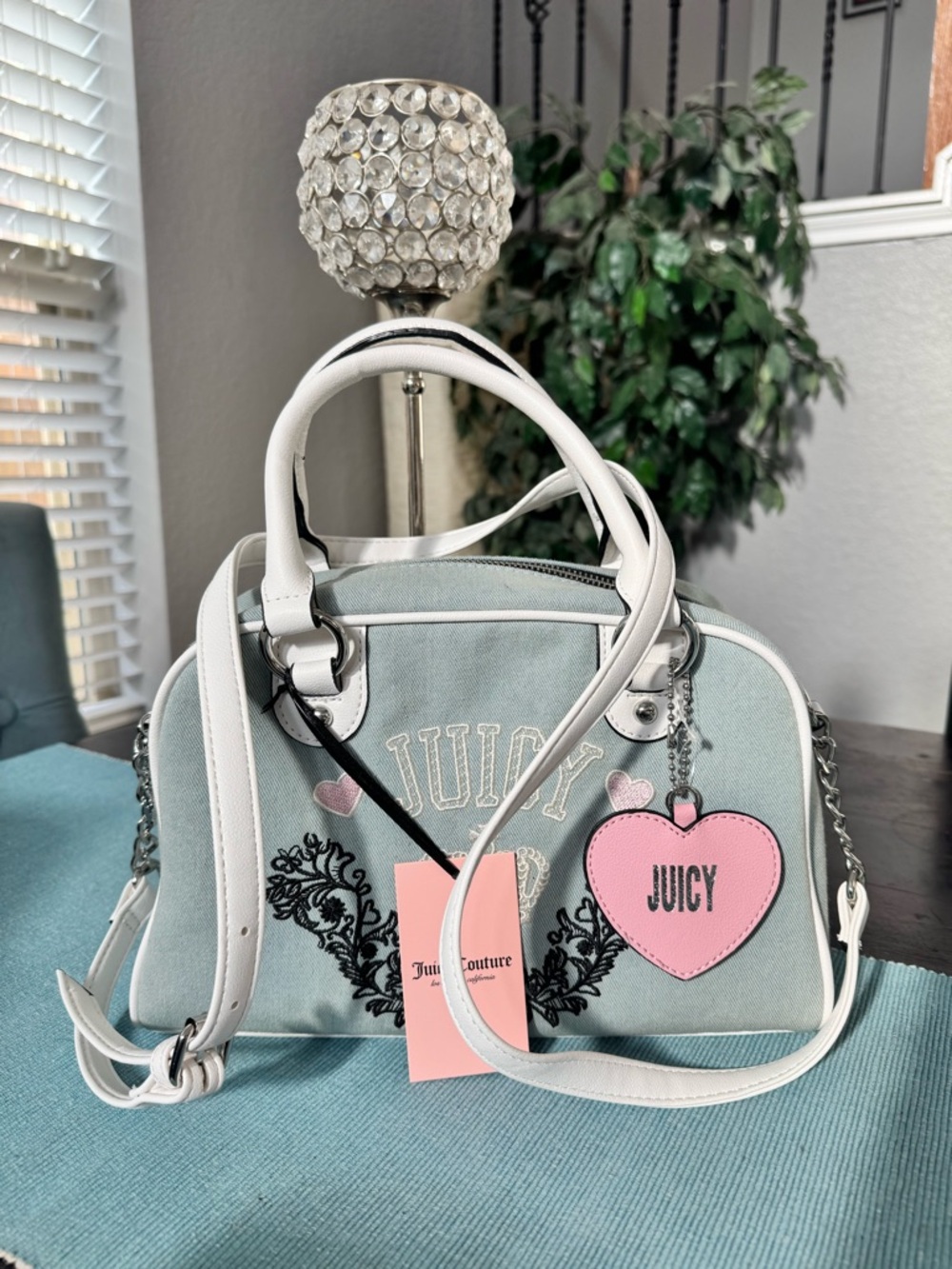 Juicy Couture Retro Y2K Chic bowler bag